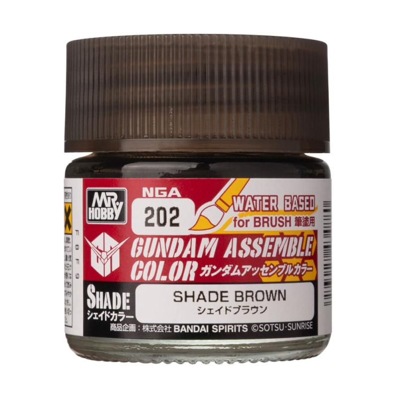 Acrysion Gundam Assemble Color (Shade Color) (10 ml) Shade Brown von Mr. Hobby - Gunze