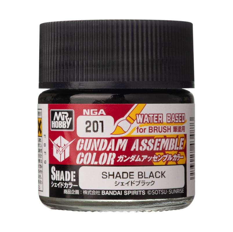 Acrysion Gundan Assemble Color (Shade Color) (10 ml) Shade Balck von Mr. Hobby - Gunze