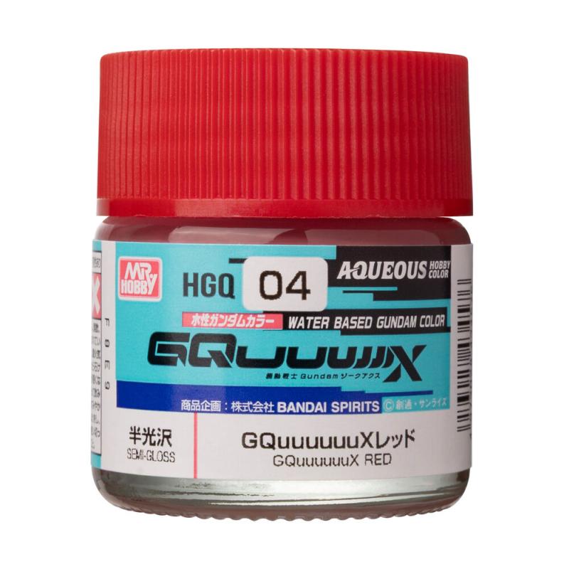 Aqueous Gundam Color (10ml) GQuuuuuuX RED von Mr. Hobby - Gunze