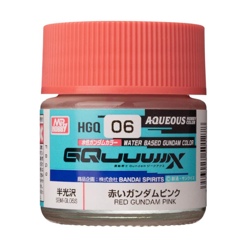 Aqueous Gundam Color (10ml) GQuuuuuuX Red Gundam Pink von Mr. Hobby - Gunze
