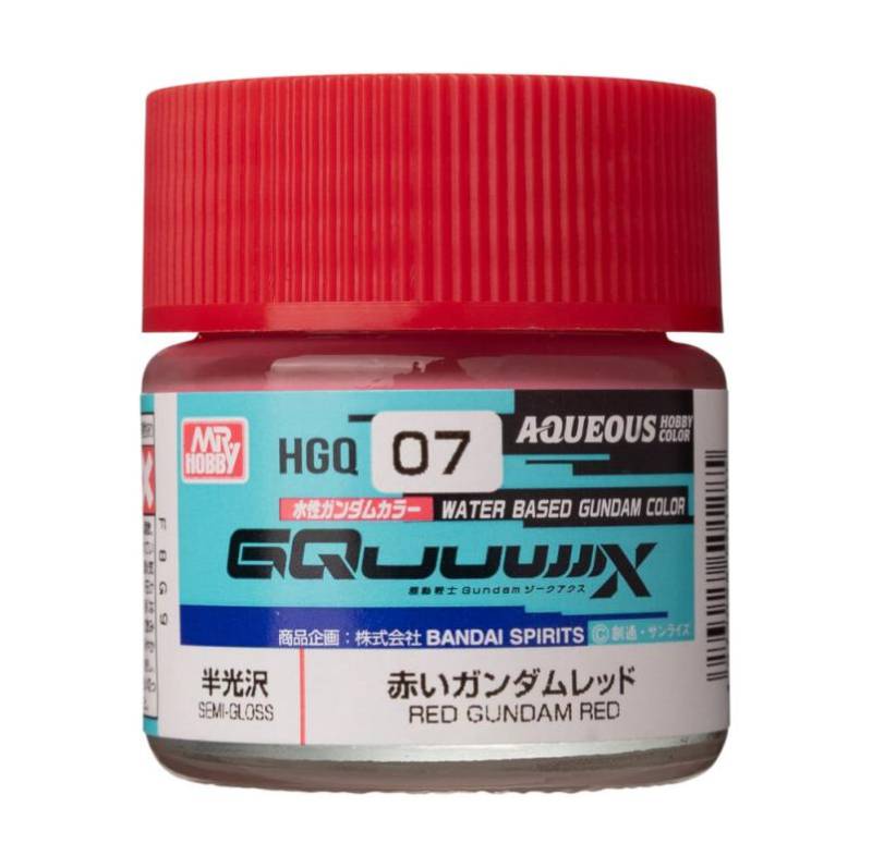 Aqueous Gundam Color (10ml) GQuuuuuuX Red Gundam Red von Mr. Hobby - Gunze