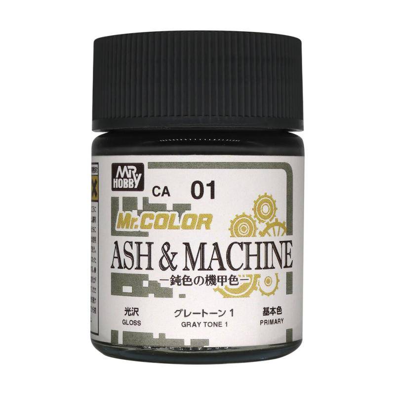 Mr. Color (18 ml) Ash & Machine Gray Tone 1 von Mr. Hobby - Gunze