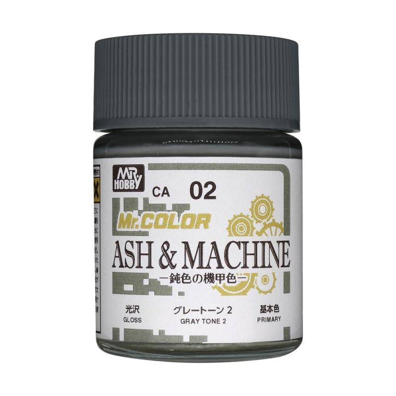 Mr. Color (18 ml) Ash & Machine Gray Tone 2 von Mr. Hobby - Gunze
