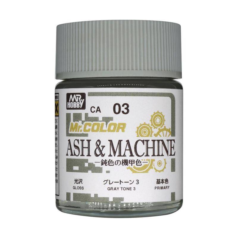 Mr. Color (18 ml) Ash & Machine Gray Tone 3 von Mr. Hobby - Gunze