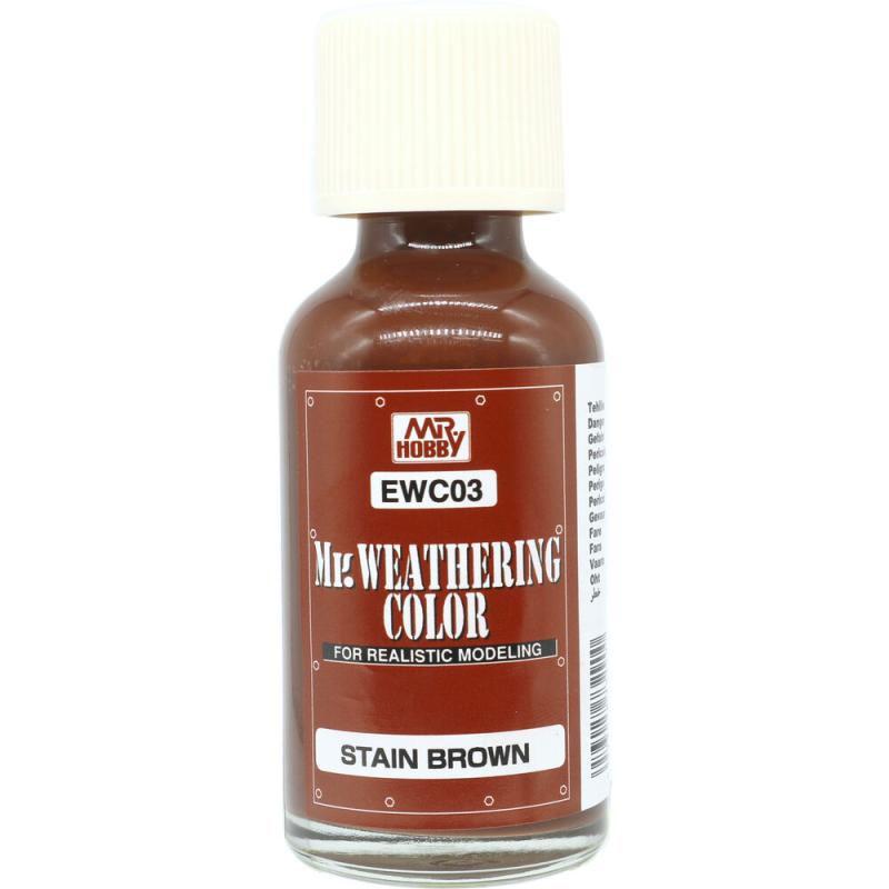 Weathering Color Stain Brown (40ml) von Mr. Hobby - Gunze