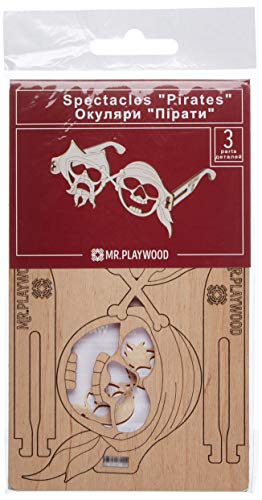 Mr. Playwood 58022 piratenbrille Holzsets, Holz von Mr. Playwood