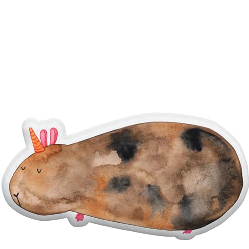 Mr. & Mrs. Panda Kissen Kuscheltier Einhorn Meerschweinchen 35 cm - Geschenk, Meericorn, Meerhörnchen, Tierkissen, Unicorn, Plüschtier, Einhörner, von Mr. & Mrs. Panda