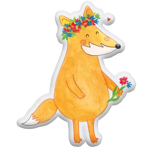 Mr. & Mrs. Panda Kissen Kuscheltier Fuchs Blumen 55 cm - Geschenk, Boho, Fox, niedlich, ich, Tierkissen, Blumenkranz, Plüschtier Mr. & Mrs. Panda Kissen Kuscheltier Fuchs Blumen 55 cm - Geschenk, Boho, Fox, niedlich, ich, Tierkissen, Blumenkranz, Plüschtier von Mr. & Mrs. Panda