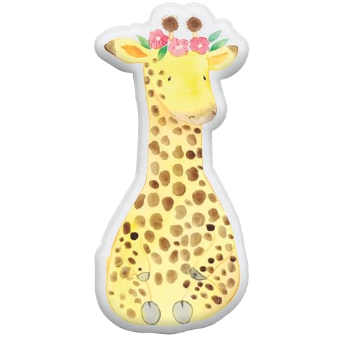 Mr. & Mrs. Panda Kissen Kuscheltier Giraffe Blumenkranz 35 cm - Geschenk, Selbstliebe, Afrika, Wildtiere, Abenteurer, Plüschtier, Tierkissen Mr. & Mrs. Panda Kissen Kuscheltier Giraffe Blumenkranz 35 cm - Geschenk, Selbstliebe, Afrika, Wildtiere, Abenteurer, Plüschtier, Tierkissen von Mr. & Mrs. Panda