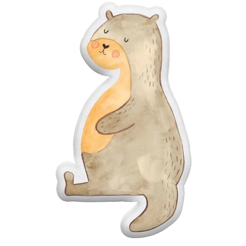 Mr. & Mrs. Panda Kissen Kuscheltier Otter Bauch 35 cm - Geschenk, dick, Tierkissen, Sportmuffel, satt, Seeotter, Fischotter, Otter Seeotter See Mr. & Mrs. Panda Kissen Kuscheltier Otter Bauch 35 cm - Geschenk, dick, Tierkissen, Sportmuffel, satt, Seeotter, Fischotter, Otter Seeotter See von Mr. & Mrs. Panda