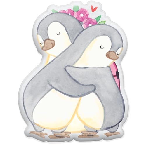 Mr. & Mrs. Panda Kissen Kuscheltier Pinguine Kuscheln 70 cm - Geschenk, Tierkissen, Heiraten, für Ehemann, Partner, Hocheitstag, Geschenk für Frauen, Mr. & Mrs. Panda Kissen Kuscheltier Pinguine Kuscheln 70 cm - Geschenk, Tierkissen, Heiraten, für Ehemann, Partner, Hocheitstag, Geschenk für Frauen, von Mr. & Mrs. Panda