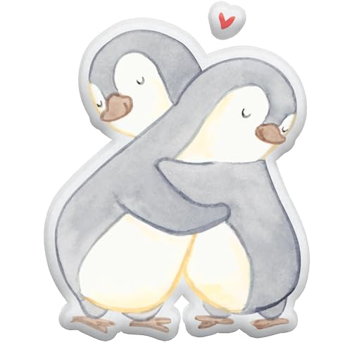 Mr. & Mrs. Panda Kissen Kuscheltier Pinguine Kuscheln 70 cm - Geschenk, für Männer, Geschenk für Frauen, Verlobung, Partner, Liebesbeweis, Mr. & Mrs. Panda Kissen Kuscheltier Pinguine Kuscheln 70 cm - Geschenk, für Männer, Geschenk für Frauen, Verlobung, Partner, Liebesbeweis, von Mr. & Mrs. Panda
