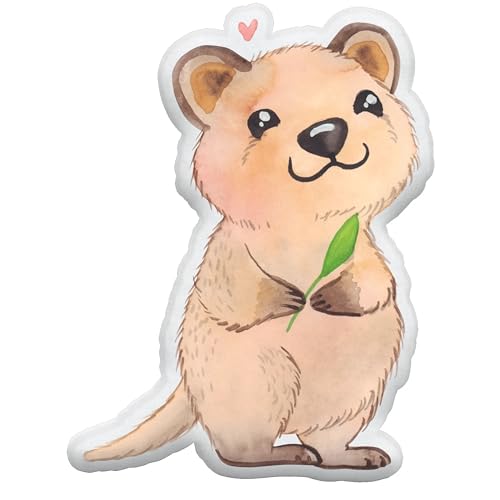Mr. & Mrs. Panda Kissen Kuscheltier Quokka Happy 70 cm - Geschenk, Lustiger Spruch, Gute Laune, Plüschtier, Tierkissen, Tiere, Verschieben, lustige Mr. & Mrs. Panda Kissen Kuscheltier Quokka Happy 70 cm - Geschenk, Lustiger Spruch, Gute Laune, Plüschtier, Tierkissen, Tiere, Verschieben, lustige von Mr. & Mrs. Panda