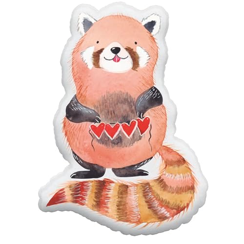 Mr. & Mrs. Panda Kissen Kuscheltier Roter Panda 45 cm - Geschenk, lustige Sprüche, Liebling, Tiermotive, Gute Laune, Lieblingsmensch, Plüschtier, Mr. & Mrs. Panda Kissen Kuscheltier Roter Panda 45 cm - Geschenk, lustige Sprüche, Liebling, Tiermotive, Gute Laune, Lieblingsmensch, Plüschtier, von Mr. & Mrs. Panda