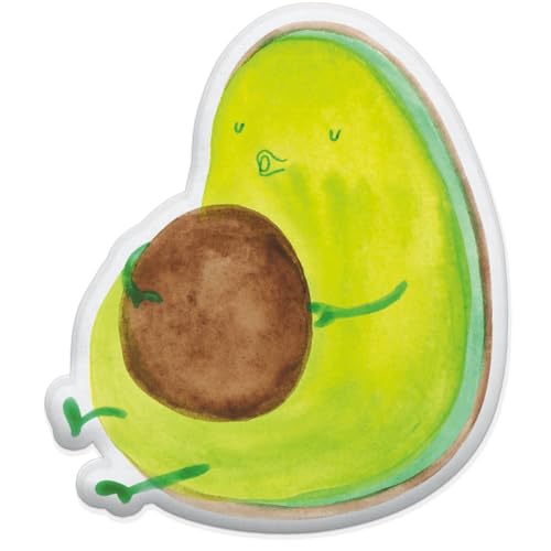 Mr. & Mrs. Panda Personalisiertes Kissen Kuscheltier Avocado Pfeifen 70 cm - Personalisierte Geschenke, voll gefressen, Vegan, Kuschelkissen Fürs von Mr. & Mrs. Panda