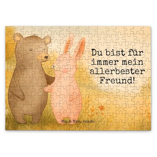 Mr. & Mrs. Panda Puzzle Bär und Hase Umarmen Design 192 Teile - Geschenk, Freundschaft, Hocheitstag, Bester Freund, Umarmung, Freund, Beste Freundin, Mr. & Mrs. Panda Puzzle Bär und Hase Umarmen Design 192 Teile - Geschenk, Freundschaft, Hocheitstag, Bester Freund, Umarmung, Freund, Beste Freundin, von Mr. & Mrs. Panda