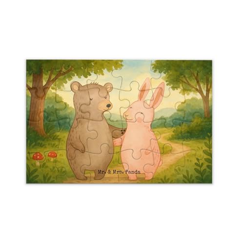 Mr. & Mrs. Panda Puzzle Bär und Hase Umarmen Design 24 Teile - Geschenk, Freundin, Bester Freund, Freunde, Umarmung, Hocheitstag, Heiraten, Ehefrau Mr. & Mrs. Panda Puzzle Bär und Hase Umarmen Design 24 Teile - Geschenk, Freundin, Bester Freund, Freunde, Umarmung, Hocheitstag, Heiraten, Ehefrau von Mr. & Mrs. Panda