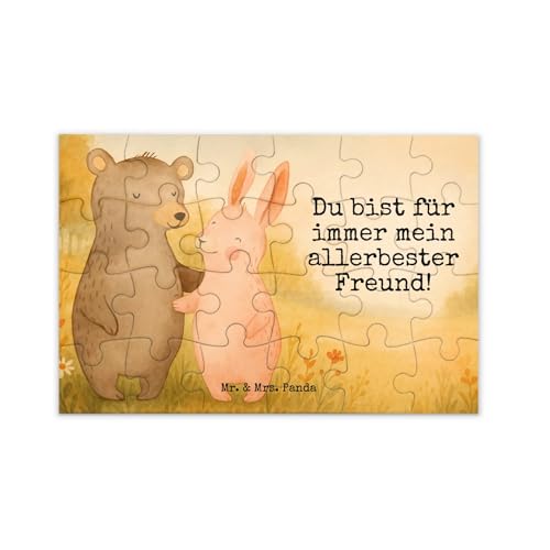 Mr. & Mrs. Panda Puzzle Bär und Hase Umarmen Design 24 Teile - Geschenk, Hocheitstag, Bester Freund, Freundschaft, Bärchen, Heiraten, Best Friends, Mr. & Mrs. Panda Puzzle Bär und Hase Umarmen Design 24 Teile - Geschenk, Hocheitstag, Bester Freund, Freundschaft, Bärchen, Heiraten, Best Friends, von Mr. & Mrs. Panda