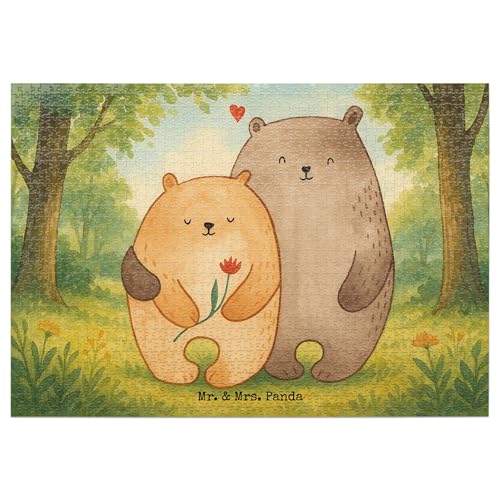 Mr. & Mrs. Panda Puzzle Bären Liebe Design 1500 Teile - Geschenk, Partner, Umarmung, Geschenk Freundin, Heiratsantrag, kuscheln, Bärchen, Ehemann, Mr. & Mrs. Panda Puzzle Bären Liebe Design 1500 Teile - Geschenk, Partner, Umarmung, Geschenk Freundin, Heiratsantrag, kuscheln, Bärchen, Ehemann, von Mr. & Mrs. Panda