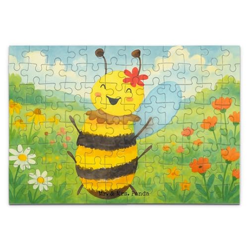 Mr. & Mrs. Panda Puzzle Biene Happy Design 96 Teile - Geschenk, Wespe, Hummel Mr. & Mrs. Panda Puzzle Biene Happy Design 96 Teile - Geschenk, Wespe, Hummel von Mr. & Mrs. Panda