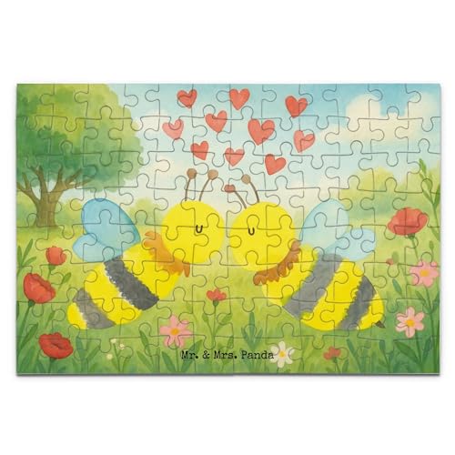 Mr. & Mrs. Panda Puzzle Biene Liebe Design 96 Teile - Geschenk, Wespe, Hummel Mr. & Mrs. Panda Puzzle Biene Liebe Design 96 Teile - Geschenk, Wespe, Hummel von Mr. & Mrs. Panda