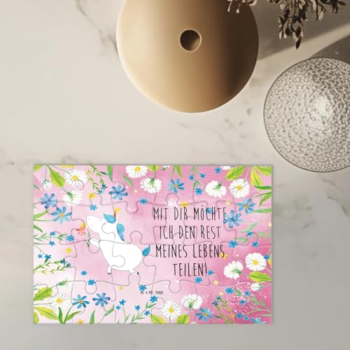 Mr. & Mrs. Panda Puzzle Einhorn Blume 24 Teile - Geschenk, Ehepaar, Ehe, Einhorn Deko, Einhörner, Unicorn, Freundin Mr. & Mrs. Panda Puzzle Einhorn Blume 24 Teile - Geschenk, Ehepaar, Ehe, Einhorn Deko, Einhörner, Unicorn, Freundin von Mr. & Mrs. Panda