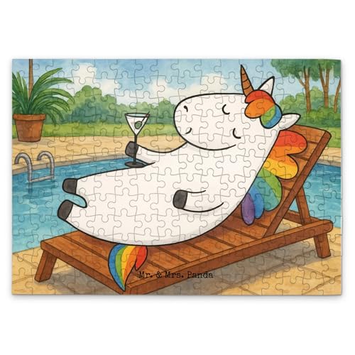 Mr. & Mrs. Panda Puzzle Einhorn Cocktail Design 192 Teile - Geschenk, Einhörner, witzig, Sekt, Unicorn, Party, Einhorn Deko Mr. & Mrs. Panda Puzzle Einhorn Cocktail Design 192 Teile - Geschenk, Einhörner, witzig, Sekt, Unicorn, Party, Einhorn Deko von Mr. & Mrs. Panda