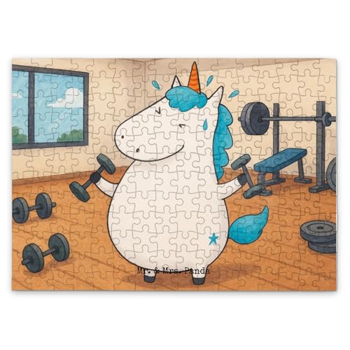 Mr. & Mrs. Panda Puzzle Einhorn Fitness Design 192 Teile - Geschenk, Unicorn, Sixpack, Abnehmen, Einhörner, Einhorn Deko Mr. & Mrs. Panda Puzzle Einhorn Fitness Design 192 Teile - Geschenk, Unicorn, Sixpack, Abnehmen, Einhörner, Einhorn Deko von Mr. & Mrs. Panda