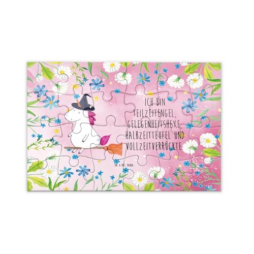Mr. & Mrs. Panda Puzzle Einhorn Hexe 24 Teile - Geschenk, Freundin, Verrückte, Engel, Unicorn, Einhörner, Einhorn Deko Mr. & Mrs. Panda Puzzle Einhorn Hexe 24 Teile - Geschenk, Freundin, Verrückte, Engel, Unicorn, Einhörner, Einhorn Deko von Mr. & Mrs. Panda