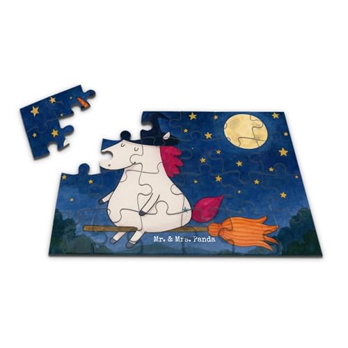 Mr. & Mrs. Panda Puzzle Einhorn Hexe Design 24 Teile - Geschenk, Einhorn Deko, Teufel, Einhörner, Zicke, Unicorn Mr. & Mrs. Panda Puzzle Einhorn Hexe Design 24 Teile - Geschenk, Einhorn Deko, Teufel, Einhörner, Zicke, Unicorn von Mr. & Mrs. Panda