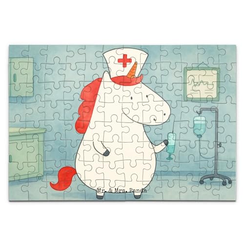 Mr. & Mrs. Panda Puzzle Einhorn Krankenschwester Design 96 Teile - Geschenk, Krankenhaus, Einhorn Deko, Einhörner, Krankenpfleger Geschenk, Unicorn, Mr. & Mrs. Panda Puzzle Einhorn Krankenschwester Design 96 Teile - Geschenk, Krankenhaus, Einhorn Deko, Einhörner, Krankenpfleger Geschenk, Unicorn, von Mr. & Mrs. Panda