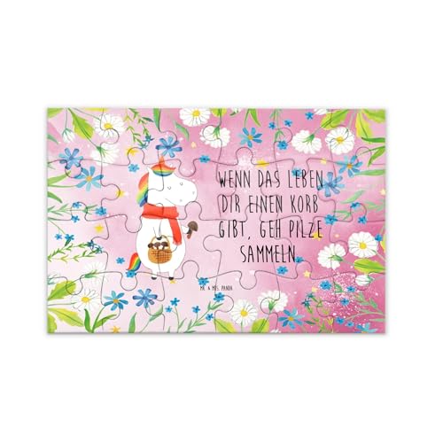 Mr. & Mrs. Panda Puzzle Einhorn Pilz 24 Teile - Geschenk, Liebeskummer, Pilzsammler, Einhörner, Einhorn Deko, Motivation, Unicorn Mr. & Mrs. Panda Puzzle Einhorn Pilz 24 Teile - Geschenk, Liebeskummer, Pilzsammler, Einhörner, Einhorn Deko, Motivation, Unicorn von Mr. & Mrs. Panda