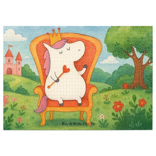 Mr. & Mrs. Panda Puzzle Einhorn Prinzessin Design 1500 Teile - Geschenk, Einhörner, Einhorn Deko, Unicorn, Geburtstag, Monat Mr. & Mrs. Panda Puzzle Einhorn Prinzessin Design 1500 Teile - Geschenk, Einhörner, Einhorn Deko, Unicorn, Geburtstag, Monat von Mr. & Mrs. Panda