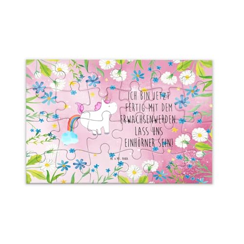 Mr. & Mrs. Panda Puzzle Einhorn Pupsen 24 Teile - Geschenk, Einhorn Deko, Unicorn, Regenbogen, Freundin, Einhörner Mr. & Mrs. Panda Puzzle Einhorn Pupsen 24 Teile - Geschenk, Einhorn Deko, Unicorn, Regenbogen, Freundin, Einhörner von Mr. & Mrs. Panda