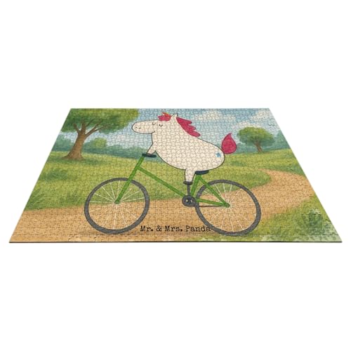 Mr. & Mrs. Panda Puzzle Einhorn Radfahrer Design 1500 Teile - Geschenk, Unicorn, Einhorn Deko, Liebeskummer, Einhörner, Bike Mr. & Mrs. Panda Puzzle Einhorn Radfahrer Design 1500 Teile - Geschenk, Unicorn, Einhorn Deko, Liebeskummer, Einhörner, Bike von Mr. & Mrs. Panda