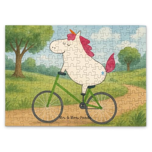 Mr. & Mrs. Panda Puzzle Einhorn Radfahrer Design 192 Teile - Geschenk, Einhörner, Luxusproblem, Unicorn, Einhorn Deko Mr. & Mrs. Panda Puzzle Einhorn Radfahrer Design 192 Teile - Geschenk, Einhörner, Luxusproblem, Unicorn, Einhorn Deko von Mr. & Mrs. Panda