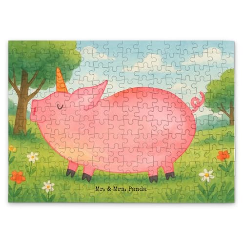 Mr. & Mrs. Panda Puzzle Einhorn Schwein Design 192 Teile - Geschenk, Einhorn Deko, English, Party, Geschenk, Einhörner, Unicorn Mr. & Mrs. Panda Puzzle Einhorn Schwein Design 192 Teile - Geschenk, Einhorn Deko, English, Party, Geschenk, Einhörner, Unicorn von Mr. & Mrs. Panda