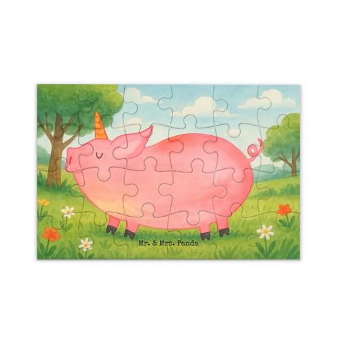 Mr. & Mrs. Panda Puzzle Einhorn Schwein Design 24 Teile - Geschenk, Einhörner, Unicorn, Spruch, English, Einhorn Deko Mr. & Mrs. Panda Puzzle Einhorn Schwein Design 24 Teile - Geschenk, Einhörner, Unicorn, Spruch, English, Einhorn Deko von Mr. & Mrs. Panda