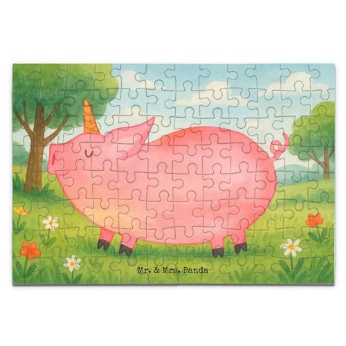 Mr. & Mrs. Panda Puzzle Einhorn Schwein Design 96 Teile - Geschenk, Unicorn, Geschenk, Piggy, Einhörner, Einhorn Deko Mr. & Mrs. Panda Puzzle Einhorn Schwein Design 96 Teile - Geschenk, Unicorn, Geschenk, Piggy, Einhörner, Einhorn Deko von Mr. & Mrs. Panda