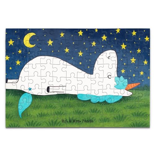 Mr. & Mrs. Panda Puzzle Einhorn Sternenhimmel Design 96 Teile - Geschenk, Dachschaden, Verrückt, Unicorn, Einhörner, Einhorn Deko Mr. & Mrs. Panda Puzzle Einhorn Sternenhimmel Design 96 Teile - Geschenk, Dachschaden, Verrückt, Unicorn, Einhörner, Einhorn Deko von Mr. & Mrs. Panda