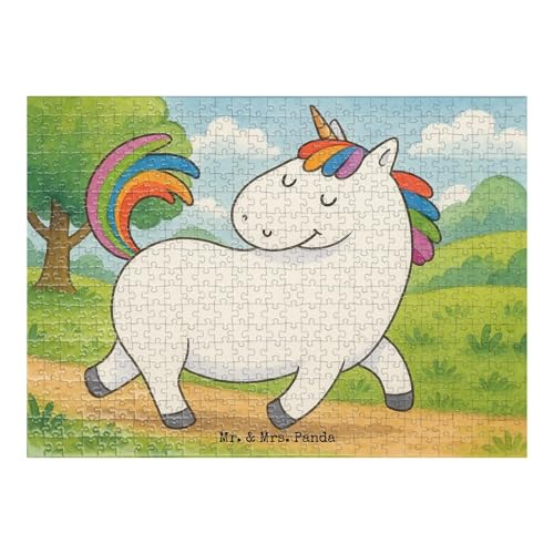 Mr. & Mrs. Panda Puzzle Einhorn Stolzieren Design 551 Teile - Geschenk, Unicorn, Einhörner, Einhorn Deko, Pferd, Anders Mr. & Mrs. Panda Puzzle Einhorn Stolzieren Design 551 Teile - Geschenk, Unicorn, Einhörner, Einhorn Deko, Pferd, Anders von Mr. & Mrs. Panda