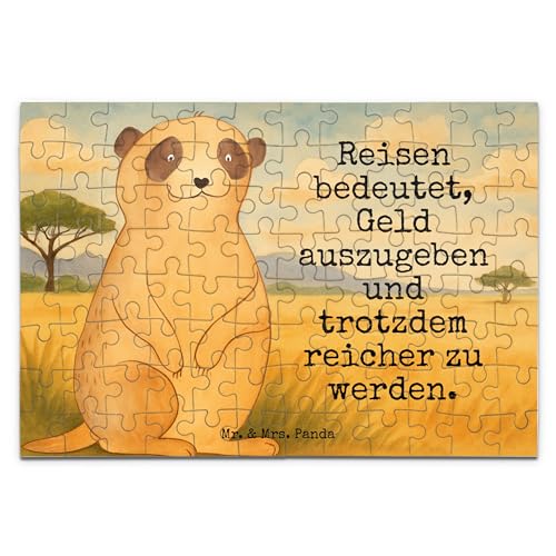 Mr. & Mrs. Panda Puzzle Erdmännchen Design 96 Teile - Geschenk, Spruch, Afrika, Roadtrip, Weltreise, Wildtiere Mr. & Mrs. Panda Puzzle Erdmännchen Design 96 Teile - Geschenk, Spruch, Afrika, Roadtrip, Weltreise, Wildtiere von Mr. & Mrs. Panda