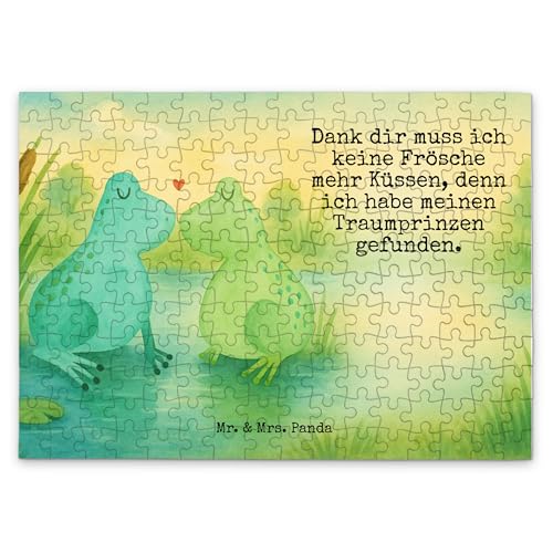 Mr. & Mrs. Panda Puzzle Frosch Liebe Design 192 Teile - Geschenk, Verlobung, Geschenk Freund, Freund, Partner, Frösche, küssen, Verheiratet, Mr. & Mrs. Panda Puzzle Frosch Liebe Design 192 Teile - Geschenk, Verlobung, Geschenk Freund, Freund, Partner, Frösche, küssen, Verheiratet, von Mr. & Mrs. Panda