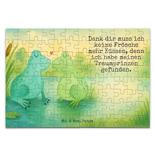 Mr. & Mrs. Panda Puzzle Frosch Liebe Design 96 Teile - Geschenk, Heiratsantrag, Geschenk Freundin, verliebt, Freund, Fröschchen, Liebesgeschenk, Mr. & Mrs. Panda Puzzle Frosch Liebe Design 96 Teile - Geschenk, Heiratsantrag, Geschenk Freundin, verliebt, Freund, Fröschchen, Liebesgeschenk, von Mr. & Mrs. Panda
