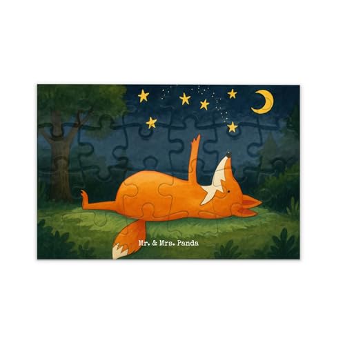 Mr. & Mrs. Panda Puzzle Fuchs Sterne Design 24 Teile - Geschenk, Romantik, Nachts, entspannt, Füchse, tröstende Worte, Sternengucker, Always Look on Mr. & Mrs. Panda Puzzle Fuchs Sterne Design 24 Teile - Geschenk, Romantik, Nachts, entspannt, Füchse, tröstende Worte, Sternengucker, Always Look on von Mr. & Mrs. Panda
