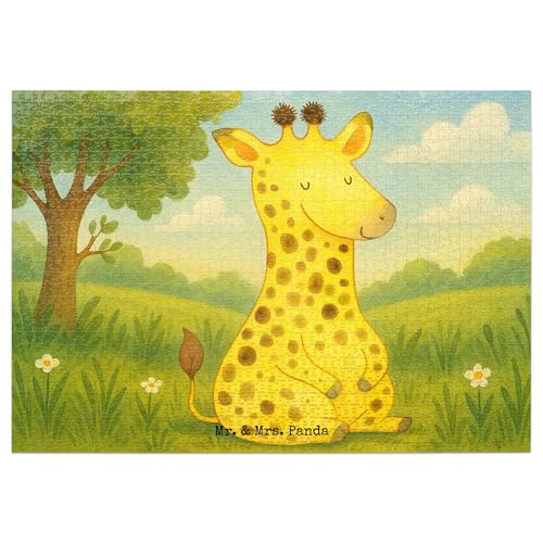 Mr. & Mrs. Panda Puzzle Giraffe Zufrieden Design 1500 Teile - Geschenk, Abenteuer, Wildtiere, Glück, Afrika Mr. & Mrs. Panda Puzzle Giraffe Zufrieden Design 1500 Teile - Geschenk, Abenteuer, Wildtiere, Glück, Afrika von Mr. & Mrs. Panda