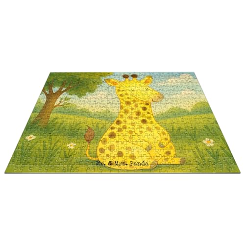 Mr. & Mrs. Panda Puzzle Giraffe Zufrieden Design 551 Teile - Geschenk, Afrika, Wildtiere, Glück Mr. & Mrs. Panda Puzzle Giraffe Zufrieden Design 551 Teile - Geschenk, Afrika, Wildtiere, Glück von Mr. & Mrs. Panda