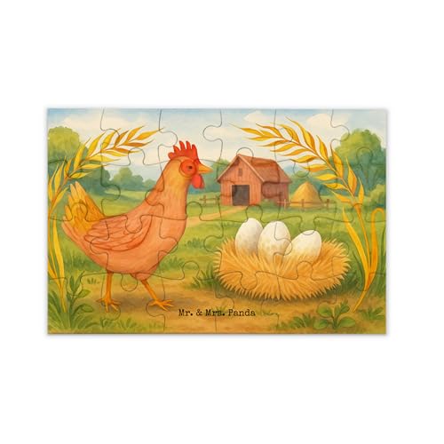 Mr. & Mrs. Panda Puzzle Huhn Stolz Design 24 Teile - Geschenk, Henne, Geburt, Bauernhof, Hoftiere, Schwangerschaft, Spruch, Landwirtin, Landwirt Mr. & Mrs. Panda Puzzle Huhn Stolz Design 24 Teile - Geschenk, Henne, Geburt, Bauernhof, Hoftiere, Schwangerschaft, Spruch, Landwirtin, Landwirt von Mr. & Mrs. Panda