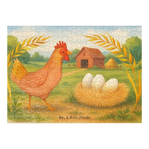 Mr. & Mrs. Panda Puzzle Huhn Stolz Design 551 Teile - Geschenk, Magie, Schwangerschaft, Landleben, Landwirtin, Landwirt, Bauernhof, Hoftiere, Hof Mr. & Mrs. Panda Puzzle Huhn Stolz Design 551 Teile - Geschenk, Magie, Schwangerschaft, Landleben, Landwirtin, Landwirt, Bauernhof, Hoftiere, Hof von Mr. & Mrs. Panda