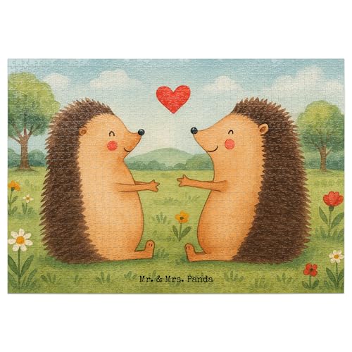 Mr. & Mrs. Panda Puzzle Igel Liebe Design 1500 Teile - Geschenk, Verliebt, Jahrestag, Liebesbeweis, Heiratsantrag, Freund, Ehemann Mr. & Mrs. Panda Puzzle Igel Liebe Design 1500 Teile - Geschenk, Verliebt, Jahrestag, Liebesbeweis, Heiratsantrag, Freund, Ehemann von Mr. & Mrs. Panda